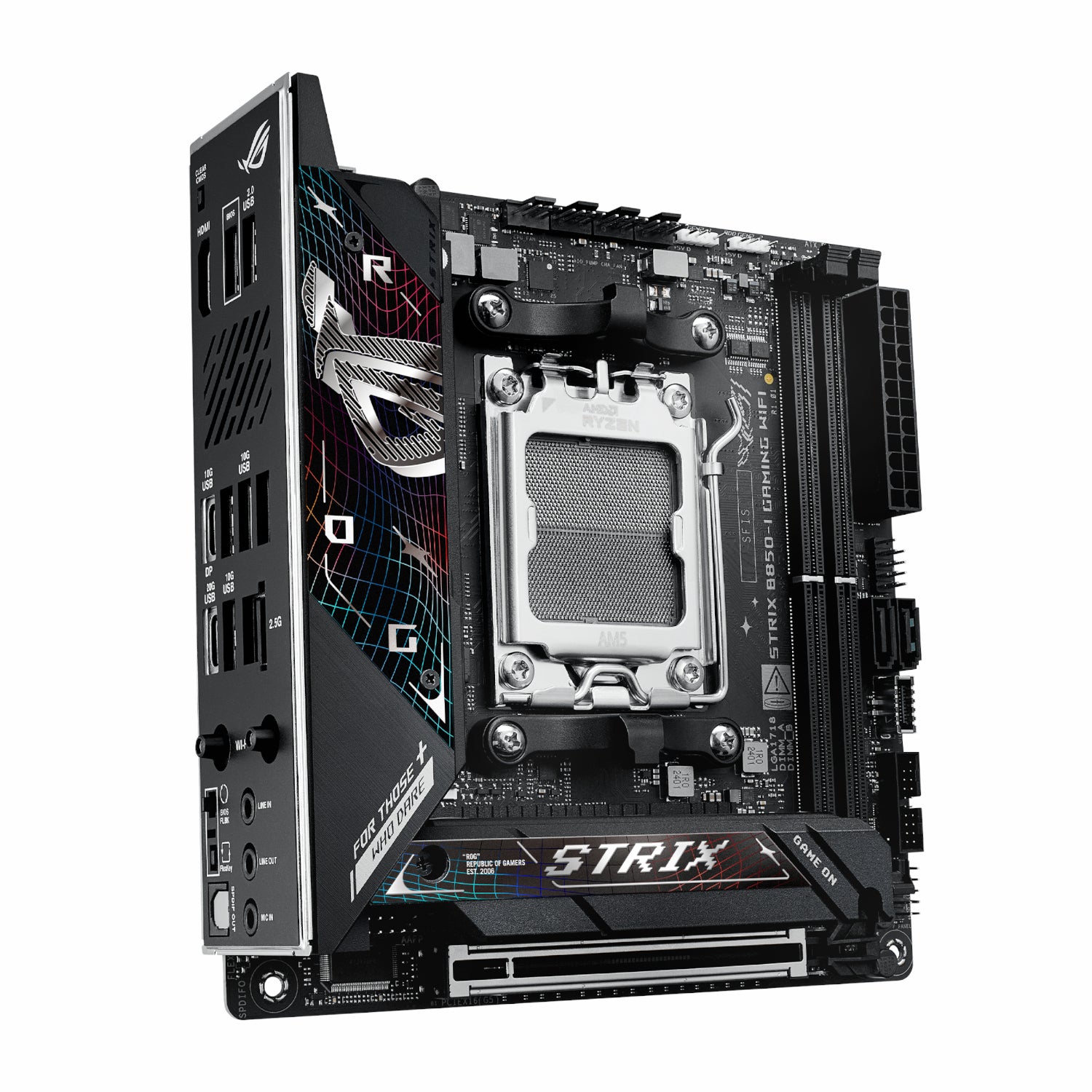 Asus ROG Strix B850-I Gaming WiFi AM5 Mini-ITX Gaming Motherboard