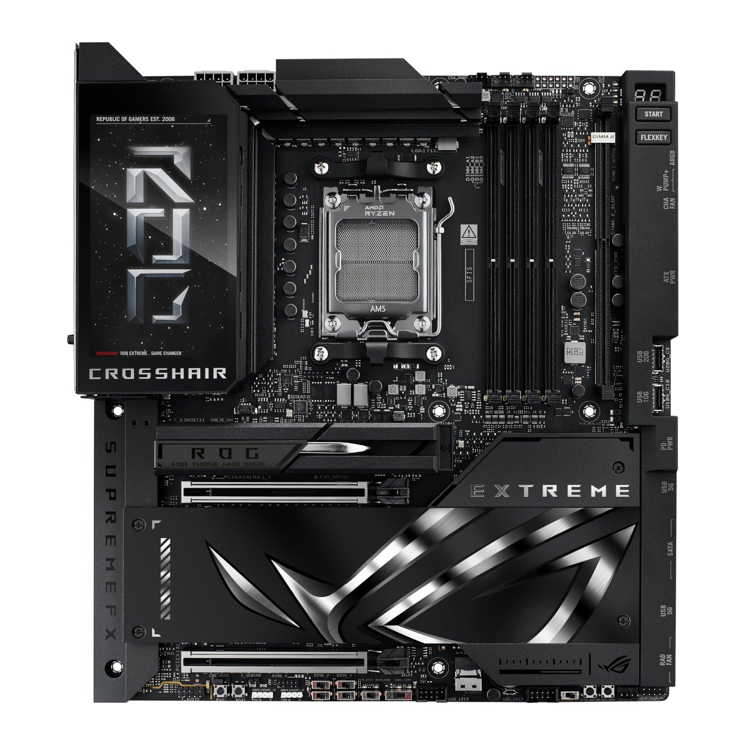 Asus ROG Crosshair X870E EXTREME AM5 E-ATX Gaming Motherboard