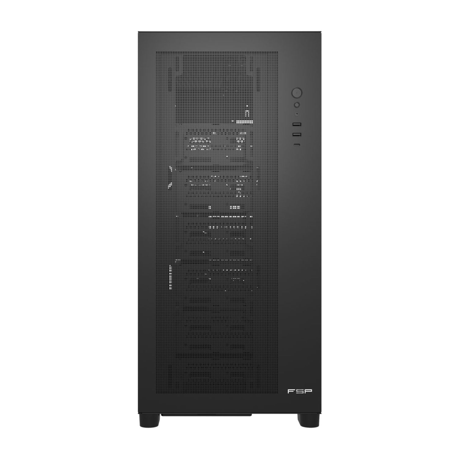 FSP U500 E-ATX Workstation Chassis - Black