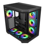 FSP U580 ARGB ATX Ultra Tower Gaming Chassis - Black